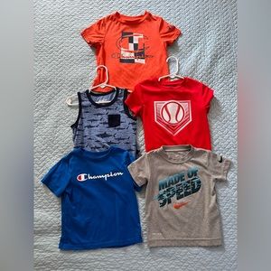 2T boys t-shirt lot